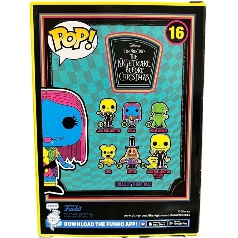 DISNEY Funko Pop Tim Burton’s The Nightmare Before Christmas Sally - Picture 4 of 6